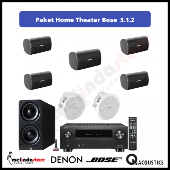 Paket Home Theater Speaker Bose DM3SE 5.1.2